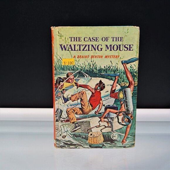 Case of the Waltzing Mouse A Brains Benton Mystery 1961 George Wyatt Hard Cover - Picture 1 of 11